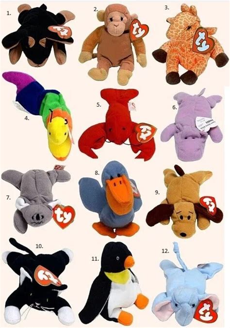 mcdonald's ty beanie babies price guide.